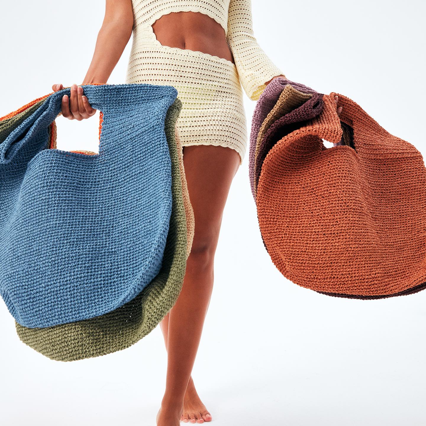 Mermaid Bag Handcrafted crochet shoulder bag